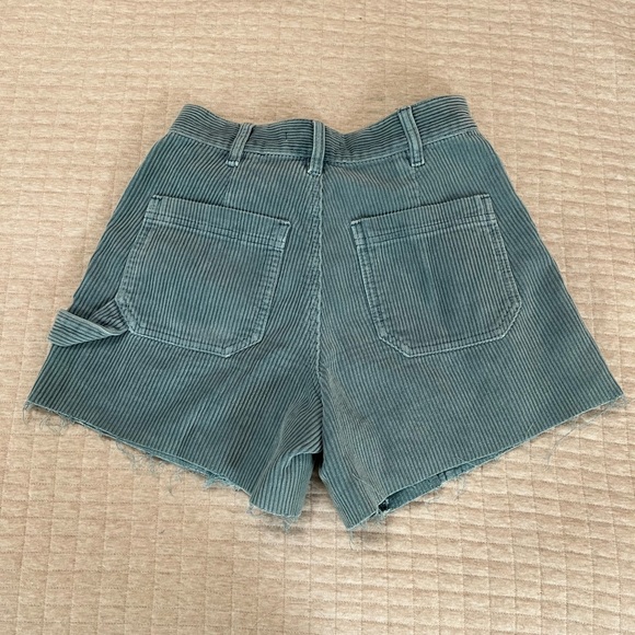 PacSun Sky Blue Corduroy Cargo Shorts - Picture 5 of 6